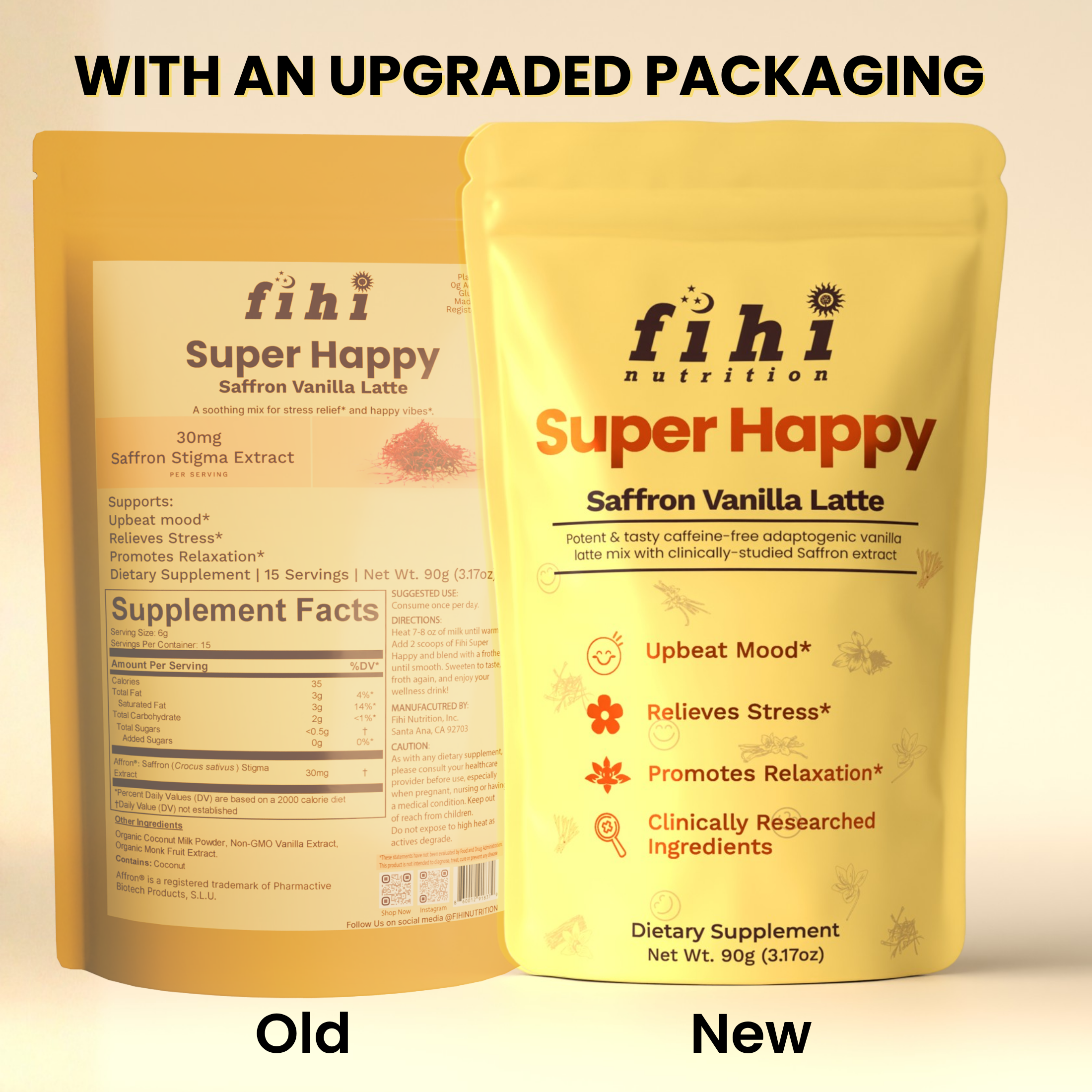 Super Happy - Saffron Vanilla Latte