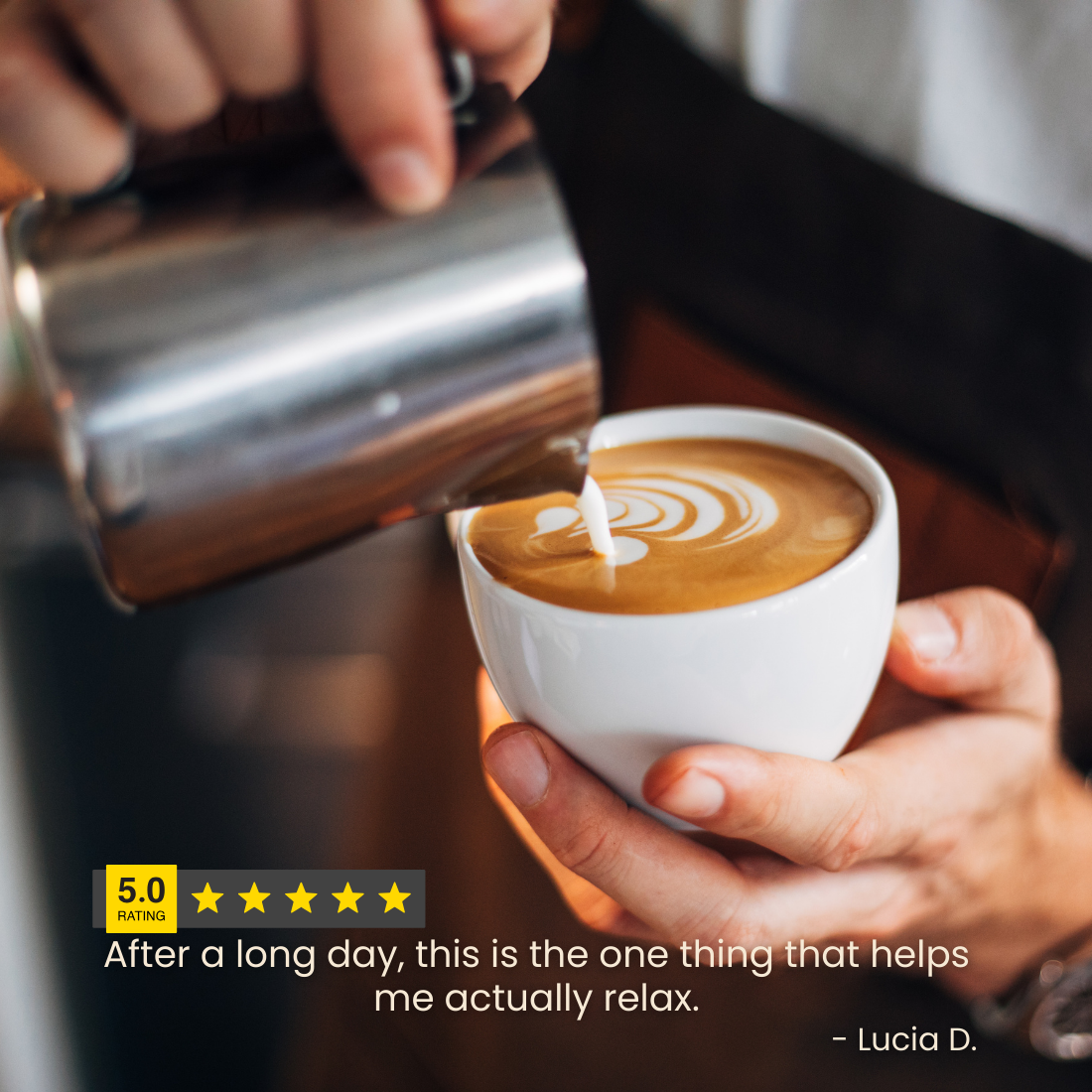 Super Happy - Saffron Vanilla Latte