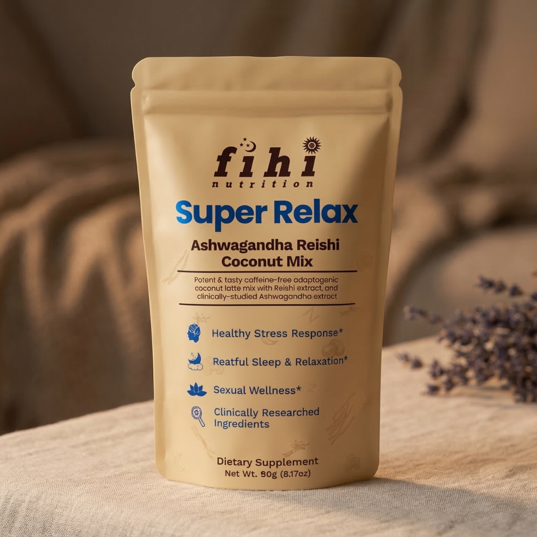 Super Relax - Ashwagandha Reishi Coconut Latte
