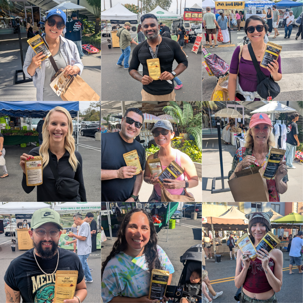Farmers Market Patrons - Collage