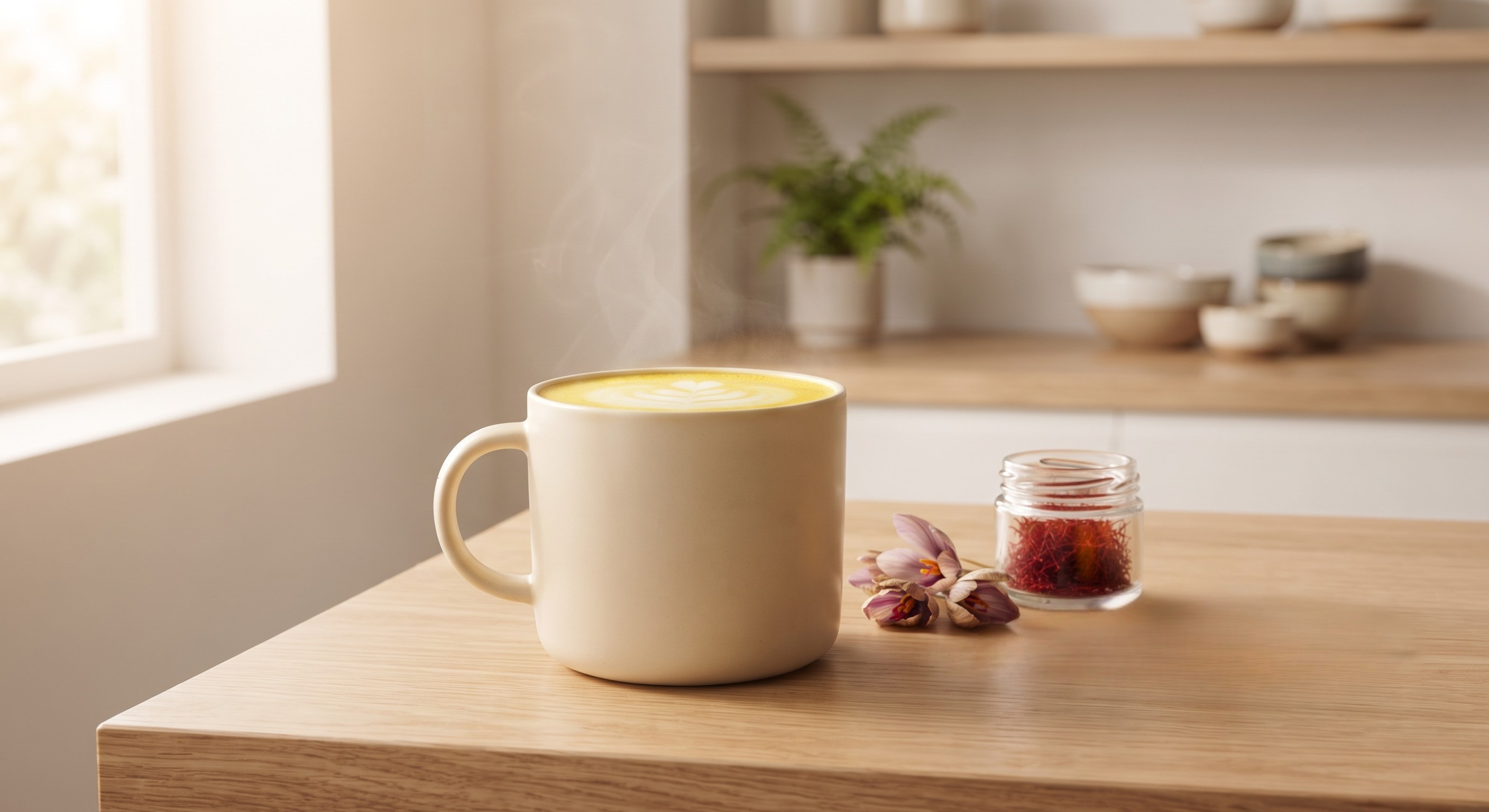 Saffron Latte Benefits: What Human Studies Say About Mood, Stress and Daily Use