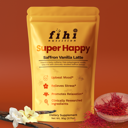 Super Happy - Saffron Vanilla Latte