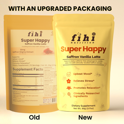 Super Happy - Saffron Vanilla Latte