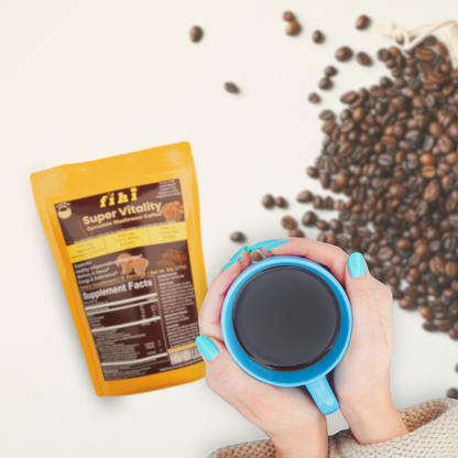 Super Vitality - Curcumin Mushroom Coffee