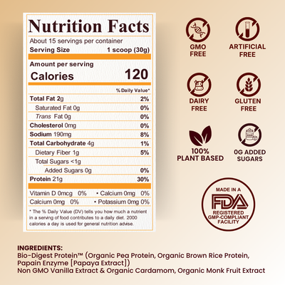 Super Strong Plant Protein Vanilla