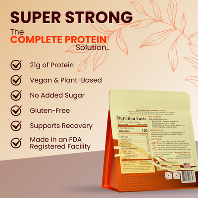 Super Strong Plant Protein Vanilla